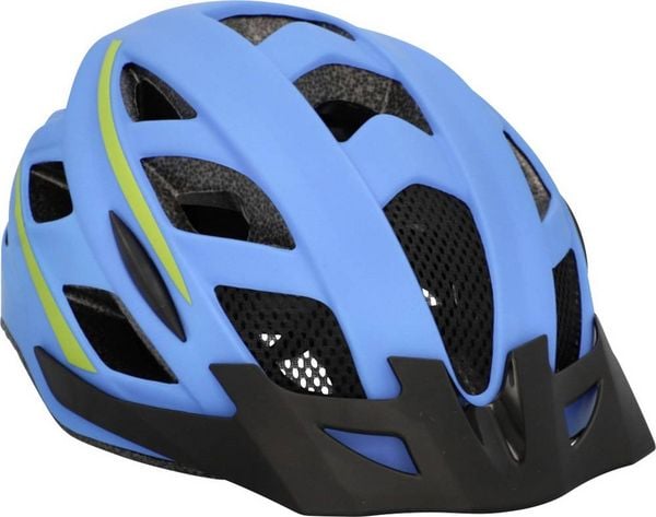 FISCHER FAHRRAD Urban Montis Fahrrad-Helm Blau Konfektionsgröße=L/XL Kopfumfang=58-61cm