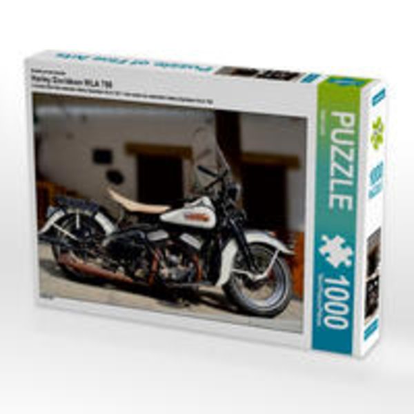 CALVENDO Puzzle Harley Davidson WLA 750 1000 Teile Lege-Größe 64 x 48 cm Foto-Puzzle Bild von Ingo Laue