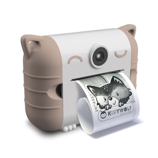 KIDYWOLF - Sofortbildkamera pfirsich