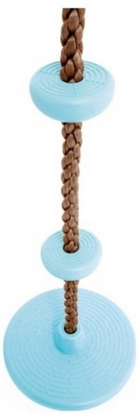 Intex 44002 Tellerschaukel Seil, Kunststoff Hellblau