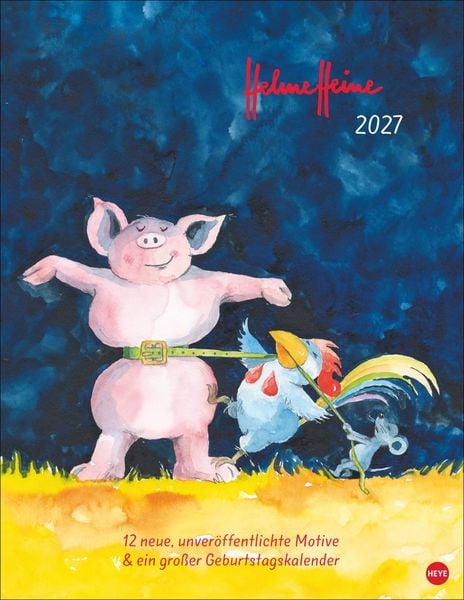 Helme Heine: Edition Kalender 2027