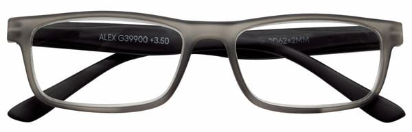 Lesebrille ALEX, anthrazit, +3.50 dpt