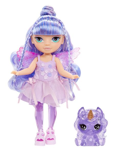 Rainbow High Littles Rainbow Fantasy Fairies Doll- Amethyst (purple)