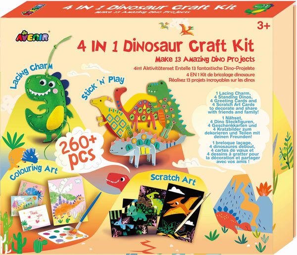Kreativset Dinosaurier