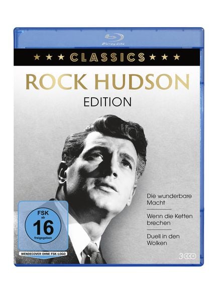 Rock Hudson Edition: Die wunderbare Macht / Wenn die Ketten brechen / Duell in den Wolken (3 Filme auf 3 Blu-rays)