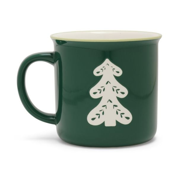 Tasse 'Tannenbaum', grün