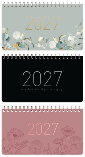 Tischkalender pocket 2027
