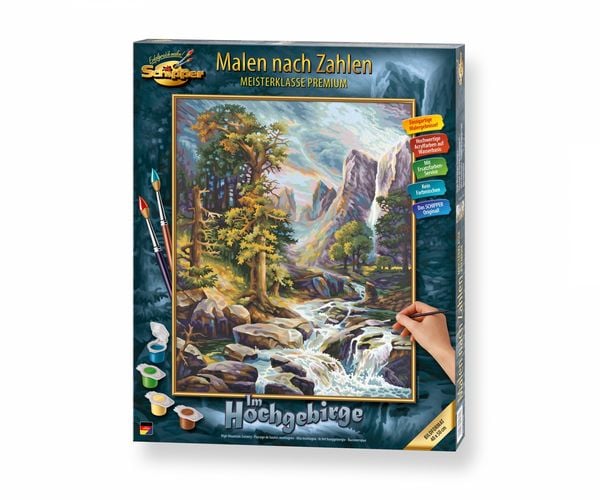 Malen nach Zahlen - Im Hochgebirge