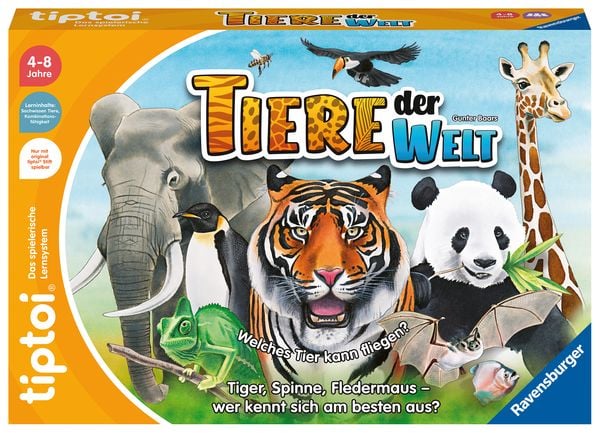 tiptoi® Tiere der Welt - ab 4 Jahre
