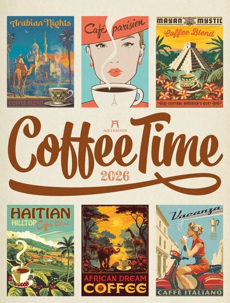 Coffee Time Kaffee-Plakate-Kalender 2026