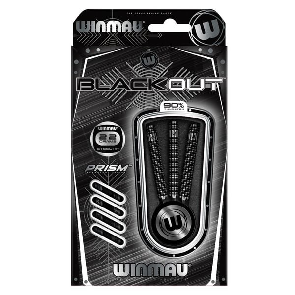 Winmau 7095.01 - Steeldart Winmau Blackout 1083-22g