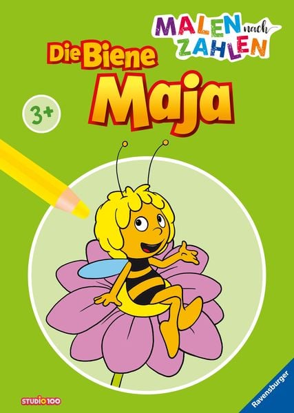 CreArt Malen nach Zahlen Die Biene Maja - Malen nach Zahlen ab 3