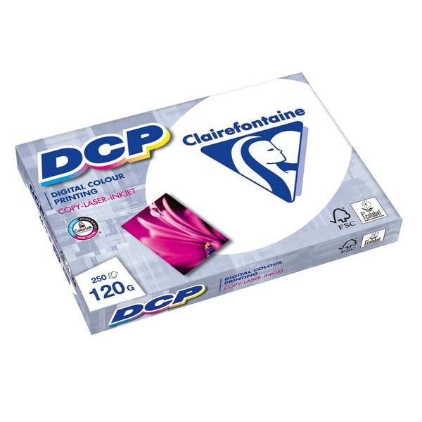 Clairefontaine Kopierpapier 120g/m² hochweiß DIN A4 250 Blatt