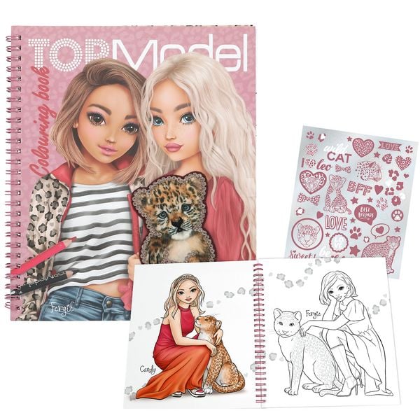 TOPModel Malbuch LEOHEART