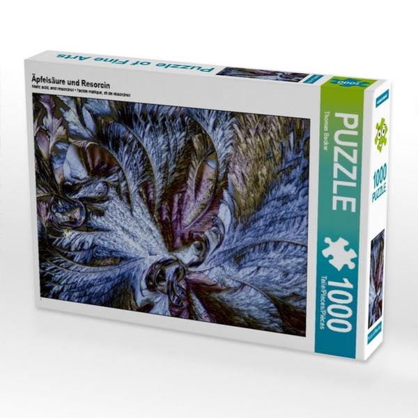 CALVENDO Puzzle Äpfelsäure und Resorcin 1000 Teile Puzzle quer 1000 Teile Lege-Größe 64 × 48 cm Foto-Puzzle für glückliche Stunden