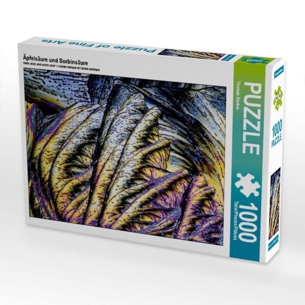 CALVENDO Puzzle Äpfelsäure und Sorbinsäure 1000 Teile Puzzle quer 1000 Teile Lege-Größe 64 × 48 cm Foto-Puzzle für glückliche Stunden