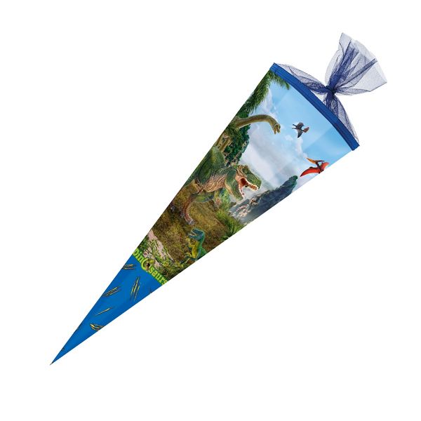 Nestler Schultüte schleich Dinosaurs 2 eckig mit Tüllverschluss 85cm