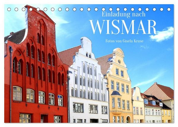 Einladung nach Wismar (Tischkalender 2027 DIN A5 quer), CALVENDO Monatskalender