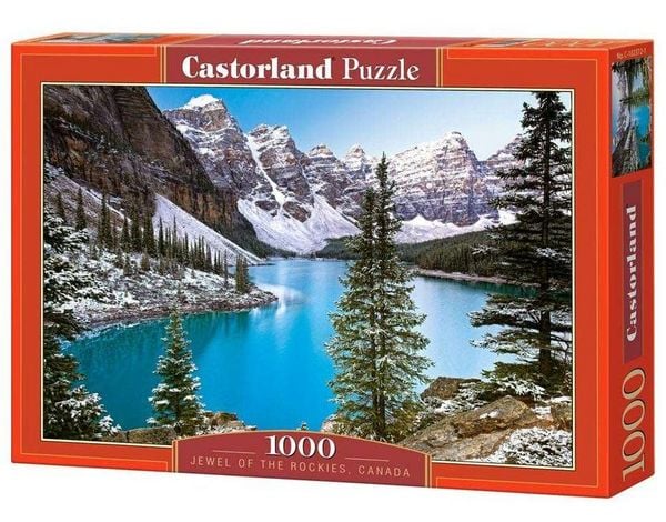 The Jewel of the Rockies,Canada,1000Puzz