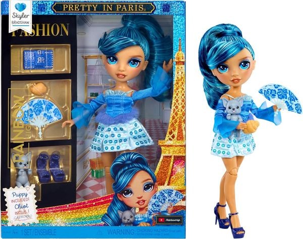 Rainbow High Pretty in Paris Fashion Doll- Skyler