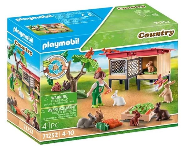PLAYMOBIL® Country 71252 Kaninchenstall