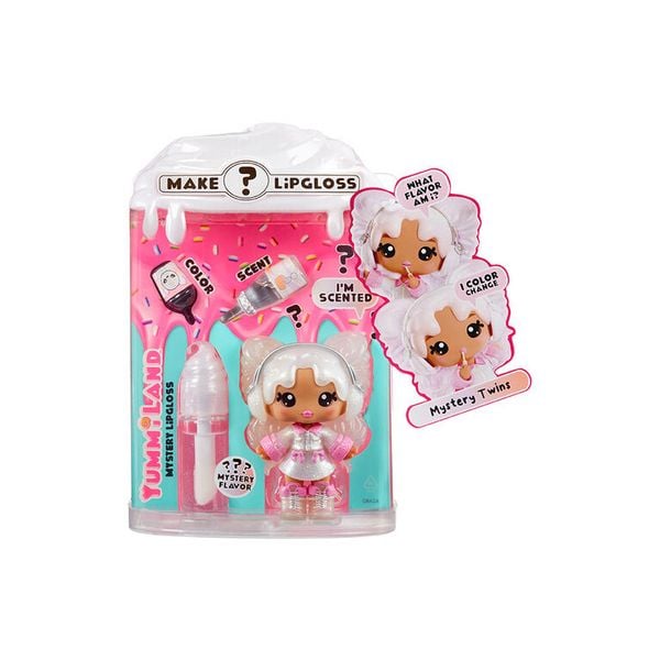 Yummiland Lip Gloss Doll Series 2- Mystery Chase 1 (Sprinkles/Ava Ice Cream)