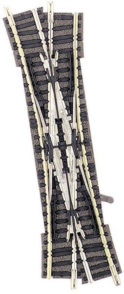 Fleischmann piccolo - Doppelte Kreuzungsweiche für Handbetrieb linkskreuzend N piccolo