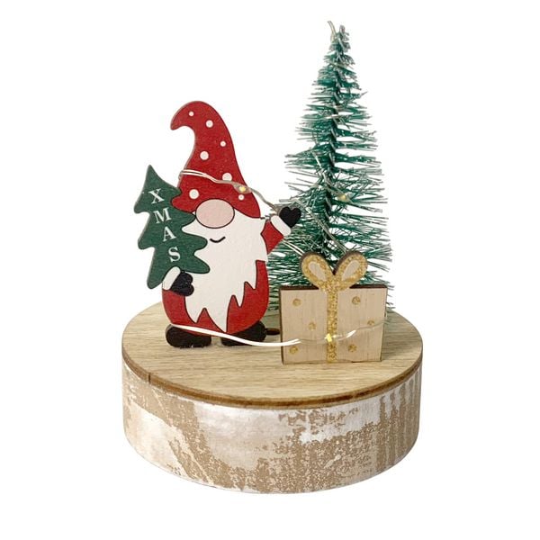 HTI-Living Weihnachtsdeko Xmas-Wichtel mit Geschenk Weihnachtsdeko Xmas-Wichtel mit Geschenk