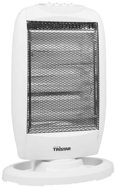 Tristar KA-5129 Halogenstrahler 400 W, 800 W, 1200W 38m³ Weiß