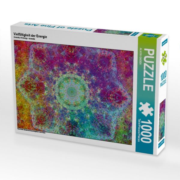 CALVENDO Puzzle Vielfältigkeit der Energie 1000 Teile Lege-Größe 64x48cm Foto-Puzzle für glückliche Stunden