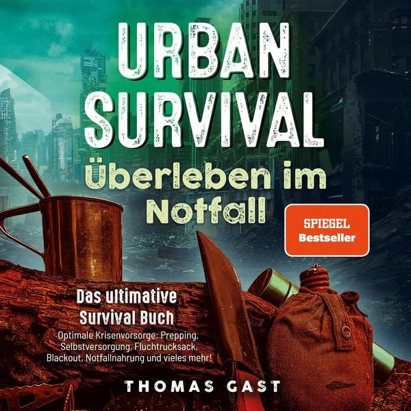 Urban Survival - Überleben im Notfall: Das ultimative Survival Buch - Optimale Krisenvorsorge: Prepping, Selbstversorgung, Fluchtrucksack, Blackout und vieles mehr!