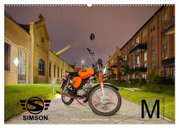 Simson S51c (Wandkalender 2026 DIN A2 quer), CALVENDO Monatskalender