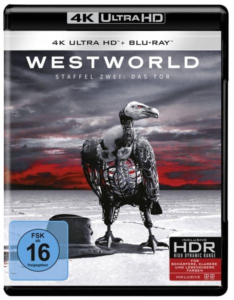 Westworld - Die komplette 2. Staffel - Repack (3 Blu-rays 4K Ultra HD) (+ 3 Blu-rays 2D)