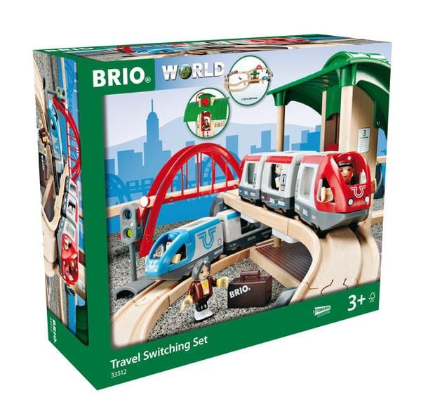 Brio Großes Bahn-Reisezug Set