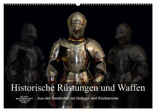 Historische Rüstungen und Waffen (Wandkalender 2026 DIN A2 quer), CALVENDO Monatskalender