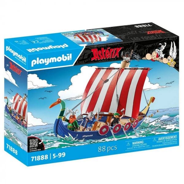 PLAYMOBIL 71888 Asterix: Piratenschiff