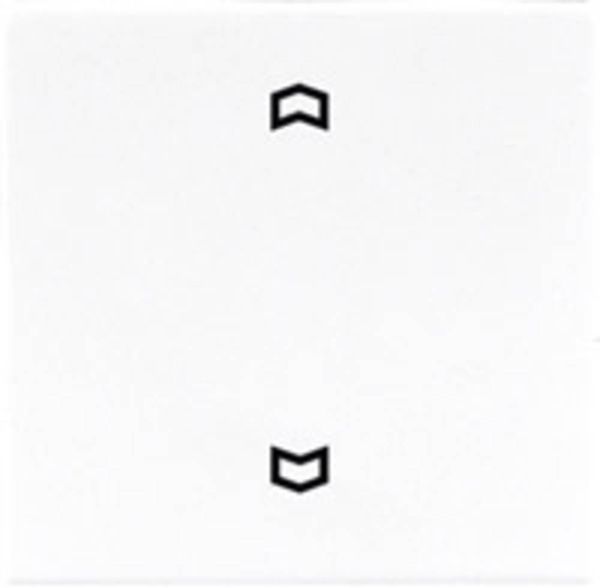 Jung 1fach Abdeckung Jalousie-Schalter, Jalousie-Schalter/-Taster Weiß LS990PWW 1 St.