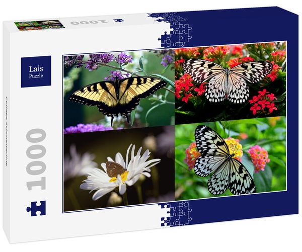 Lais Puzzle Collage Schmetterling 1000 Teile