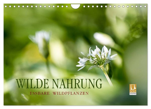 WILDE NAHRUNG (Wandkalender 2025 DIN A4 quer), CALVENDO Monatskalender