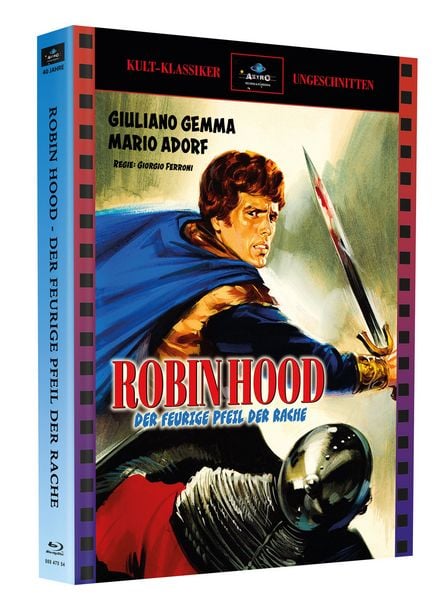 Robin Hood - Der feurige Pfeil der Rache - Mediabook - Cover A - Limited Edition auf 111 Stück (Blu-ray+DVD) (+ Bonus-DVD)