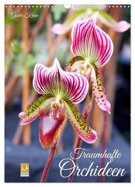 Traumhafte Orchideen (Wandkalender 2027 DIN A3 hoch), CALVENDO Monatskalender
