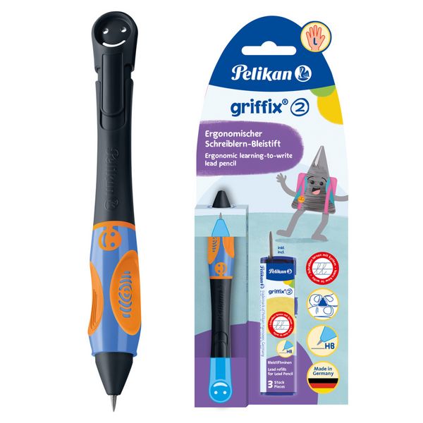 Pelikan Bleistift griffix LH neon black