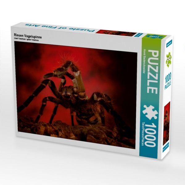 CALVENDO Puzzle Riesen Vogelspinne 1000 Teile Puzzle quer 1000 Teile Lege-Größe 64 × 48 cm Foto-Puzzle für glückliche Stunden