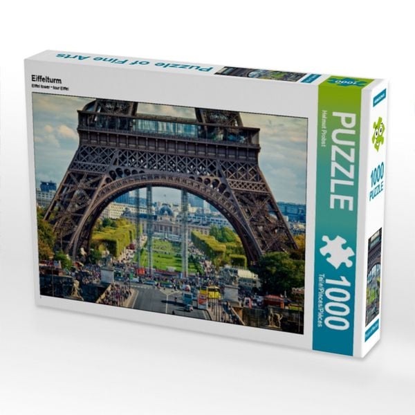CALVENDO Puzzle Eiffelturm 1000 Teile Lege-Größe 64x48cm Foto-Puzzle für glückliche Stunden