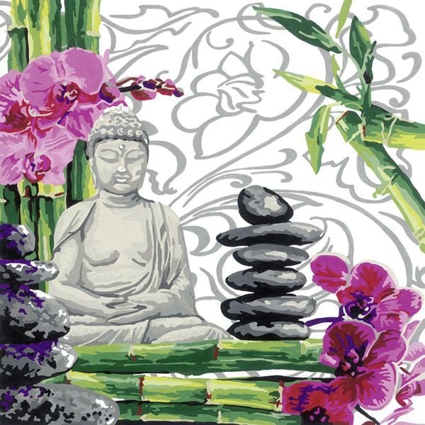 Ravensburger Malen nach Zahlen: Harmony, 30 x 30 cm