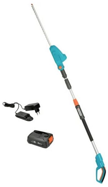 GARDENA GARDENA Akku-Teleskop-Heckenschere THS 42/18V P4A Ready-To-Use Set Akku Teleskop-Heckenschere inkl. Akku, inkl. Ladegerät 18 V Li-Ion