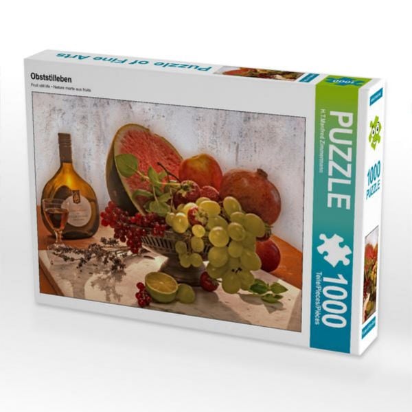 CALVENDO Puzzle Obststilleben 1000 Teile Lege-Größe 64x48cm Foto-Puzzle für glückliche Stunden