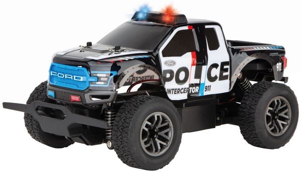 RC Ford F-150 Raptor Police Carrera RC Ferngesteuertes Auto 2,4GHz