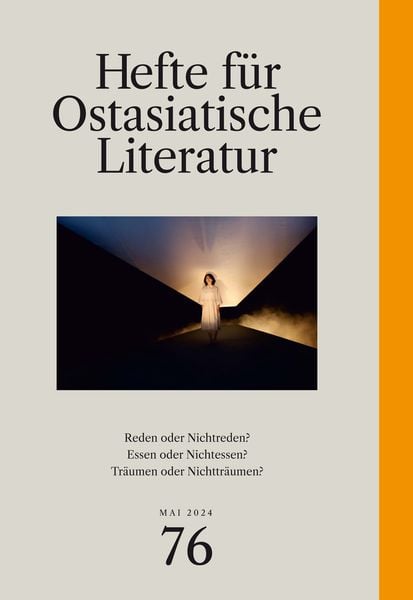 Hefte für ostasiatische Literatur 76