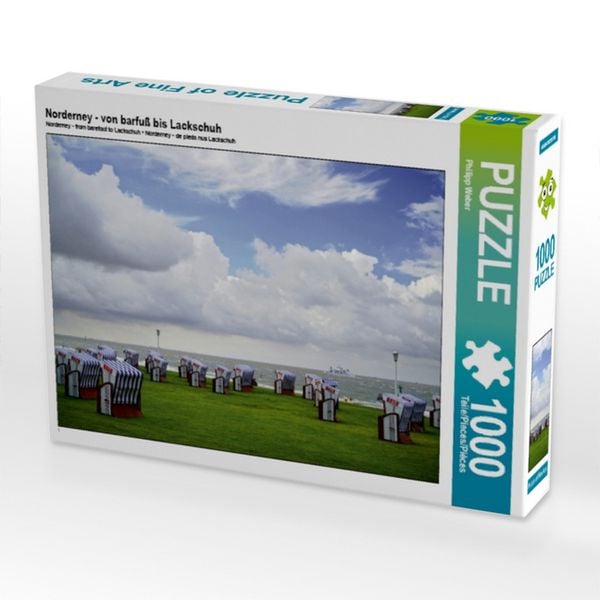 CALVENDO Puzzle Norderney - von barfuß bis Lackschuh 1000 Teile Lege-Größe 64x48cm Foto-Puzzle für glückliche Stunden